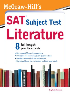 cover image of McGraw-Hill's SAT Subject Test Literature